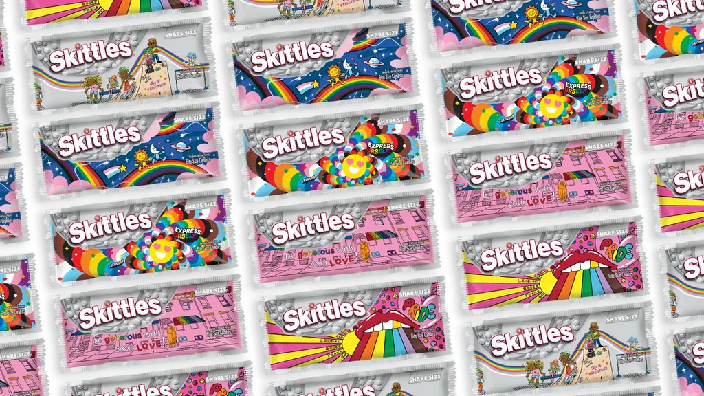 Dieline on Twitter "Marsowned candy brand Skittles has unveiled its