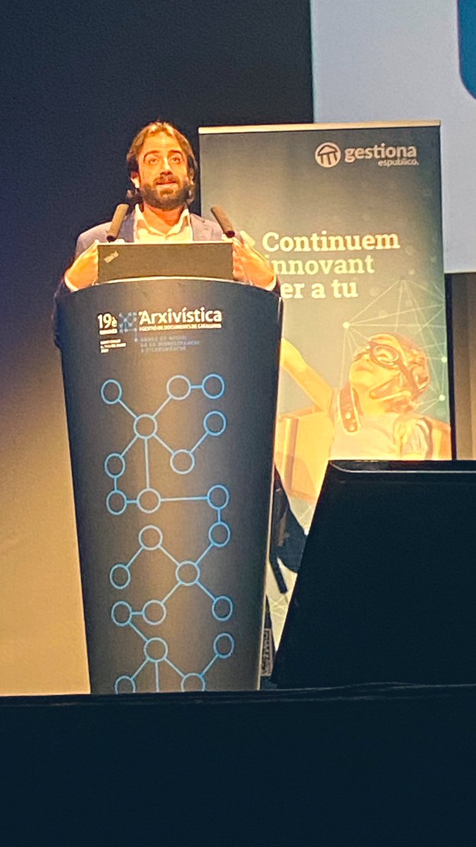 La #GestiónDocumental a través de la plataforma #Gestiona: aplicando el nuevo paradigma data driven de las #AdministracionesPúblicas

Nuestros expertos presentan la realidad de la #AnalíticadeDatos de <a href="/esgestiona/">GESTIONA</a> en el #CongresArxivistica2023 en #SantCugat 

#DadesEnAcció #eAdmin