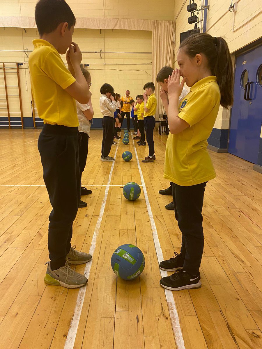 OLQOPPS's tweet photo. Many thanks to JP and Rossa for continuing to provide the GAA coaching sessions to our P6 classes this week. Fantastic progress from the children.
#SCBIBelfast
#BCC
#Gaelfast https://t.co/M9E5MaAIcw