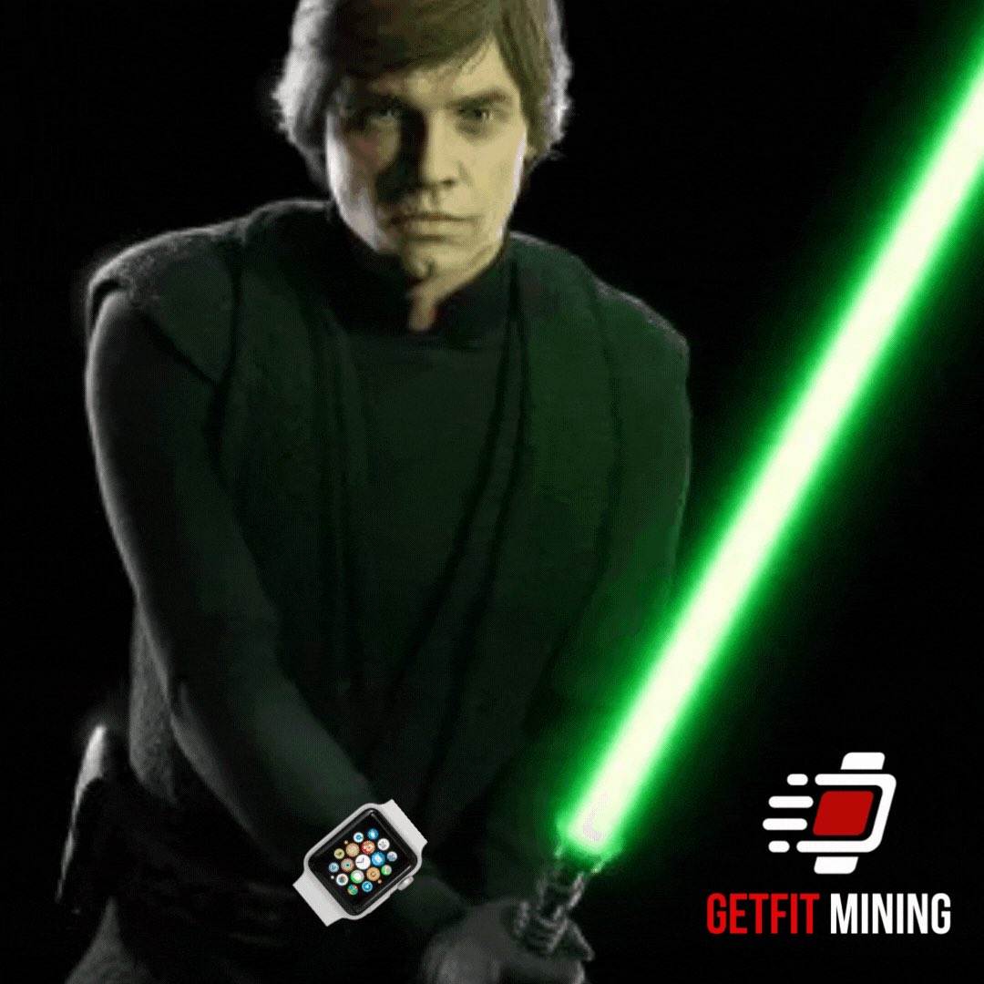 “A long time ago, in a galaxy far away”…ok, ok just last year #GetFit was born &amp; the community has grown at light speed! 𝑴𝒂𝒚 𝒕𝒉𝒆 𝑭𝒐𝒓𝒄𝒆 𝒃𝒆 𝒘𝒊𝒕𝒉 𝒀𝒐𝒖; Jedi GetFitter’s and those who will undoubtedly join the community! #Health #Wealth #Crypto #Fitness ⁦