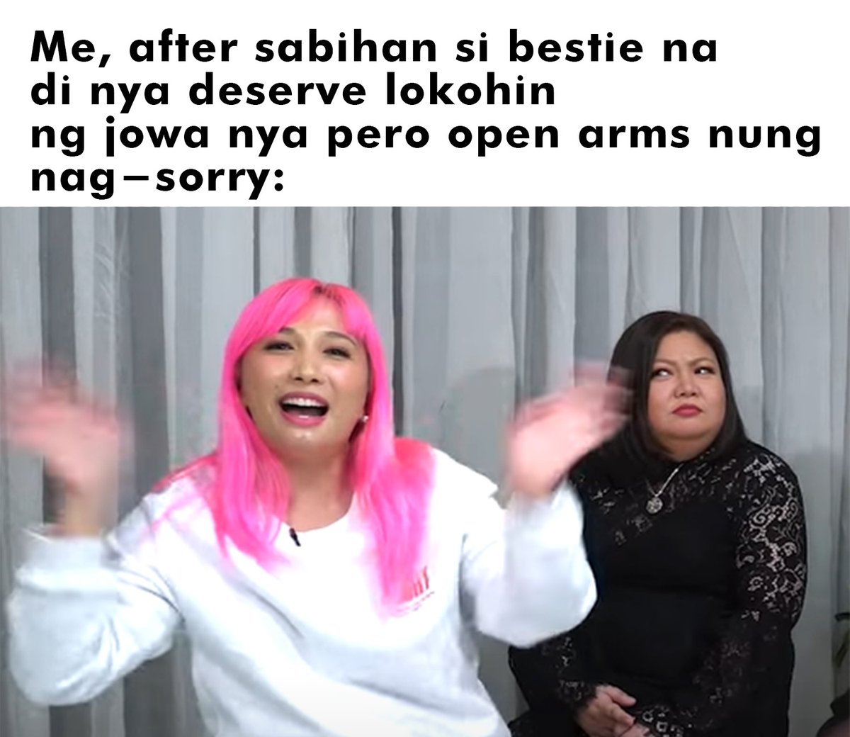 kringandhappee's tweet photo. Minsan talaga kailangan nating habaan ang pasensya natin for our friends ☹️☹️☹️. Tag your ka-besties na di na natuto. https://t.co/CEcLK4I650