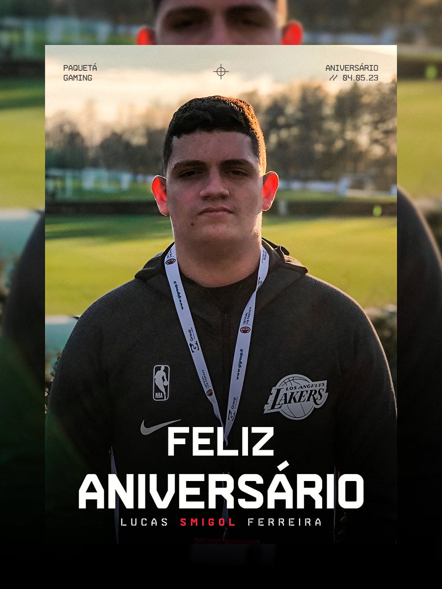 paquetagaming's tweet image. Já chama a Xuxa que hoje é dia de festa! 🥳

Hoje nosso manager @smigol__ completa mais um ano de vida e nós te desejamos saúde, paz e muitas alegrias junto com a gente. ❤

quem n comentar &quot;PARABÉNS SMIGOL&quot; é calvo ok