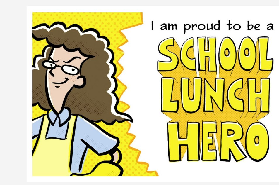 National School Lunch Hero is Friday May 5th. The National School Lunch Act was approved in 1946, and school lunches became the law. Today, school lunches range from the traditional to the exotic, offering dynamic and nutritious options to suit a range of palettes and tastes.🍎🥰