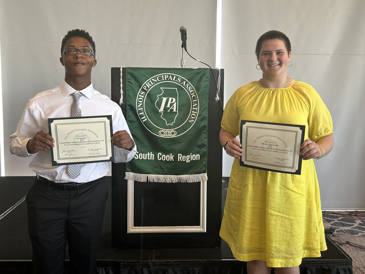 c_lavin124's tweet photo. Congrats to CMS 8th grade students Charlotte M and Jordan S for earning the IPA award!! You both make CMS proud!! #beevergreen https://t.co/yaPJUdpPFh