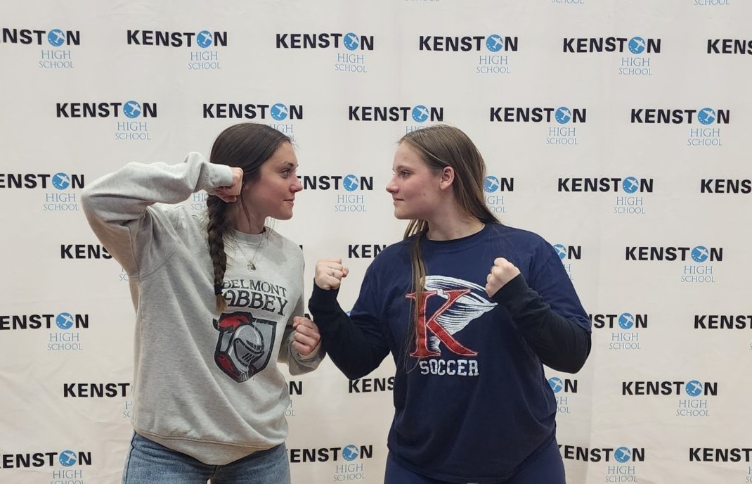ChalmersMalise's tweet photo. Me and my bestie!  We had our signing day last week, we will be playing for colleges in the same conference. https://t.co/jwuegRT8SE