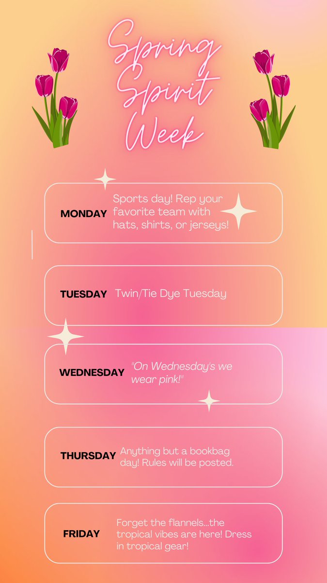 Miss K (@misskovalkevich) on Twitter photo It is Spirit Week next week KMS! Show your Hornet pride and participate. Daily winners will be chosen and given a prize! #hornetpride <a href="/KirtlandSchools/">Kirtland Schools</a>
<a href="/KCSDMrRace/">Robert (Bob) Race</a> It is Spirit Week next week KMS! Show your Hornet pride and participate. Daily winners will be chosen and given a prize! #hornetpride <a href="/KirtlandSchools/">Kirtland Schools</a>
<a href="/KCSDMrRace/">Robert (Bob) Race</a>