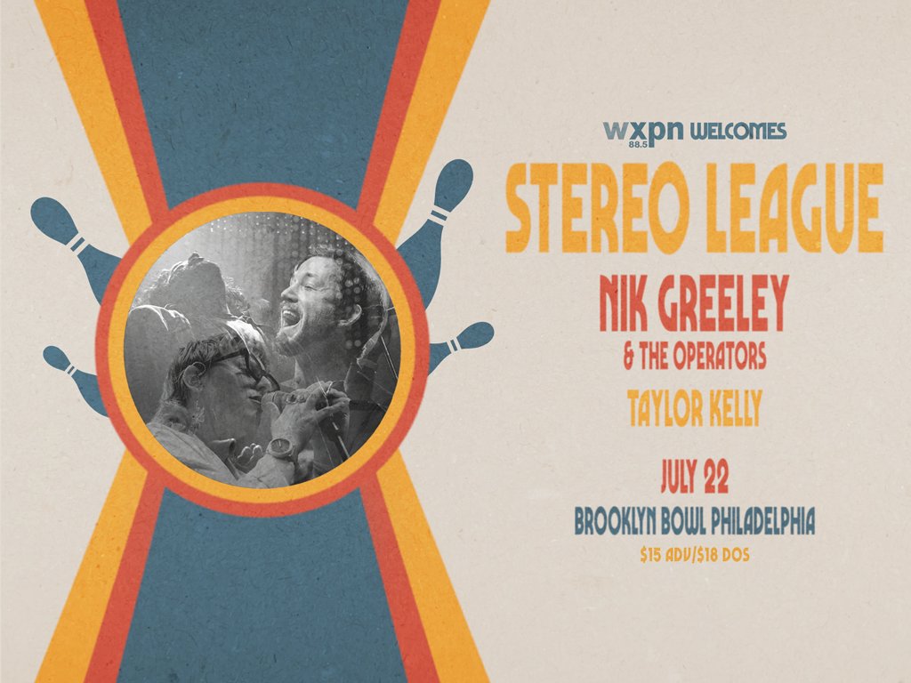 On Sale Now! Philly rock, funk, and soul finds a home on SAT, JUL 22 when <a href="/stereo_league/">Stereo League</a> leads a groove-filled night with @greeelss &amp; the Operators and Taylor Kelly  ✨🎶

More info -->> fal.cn/3xY08