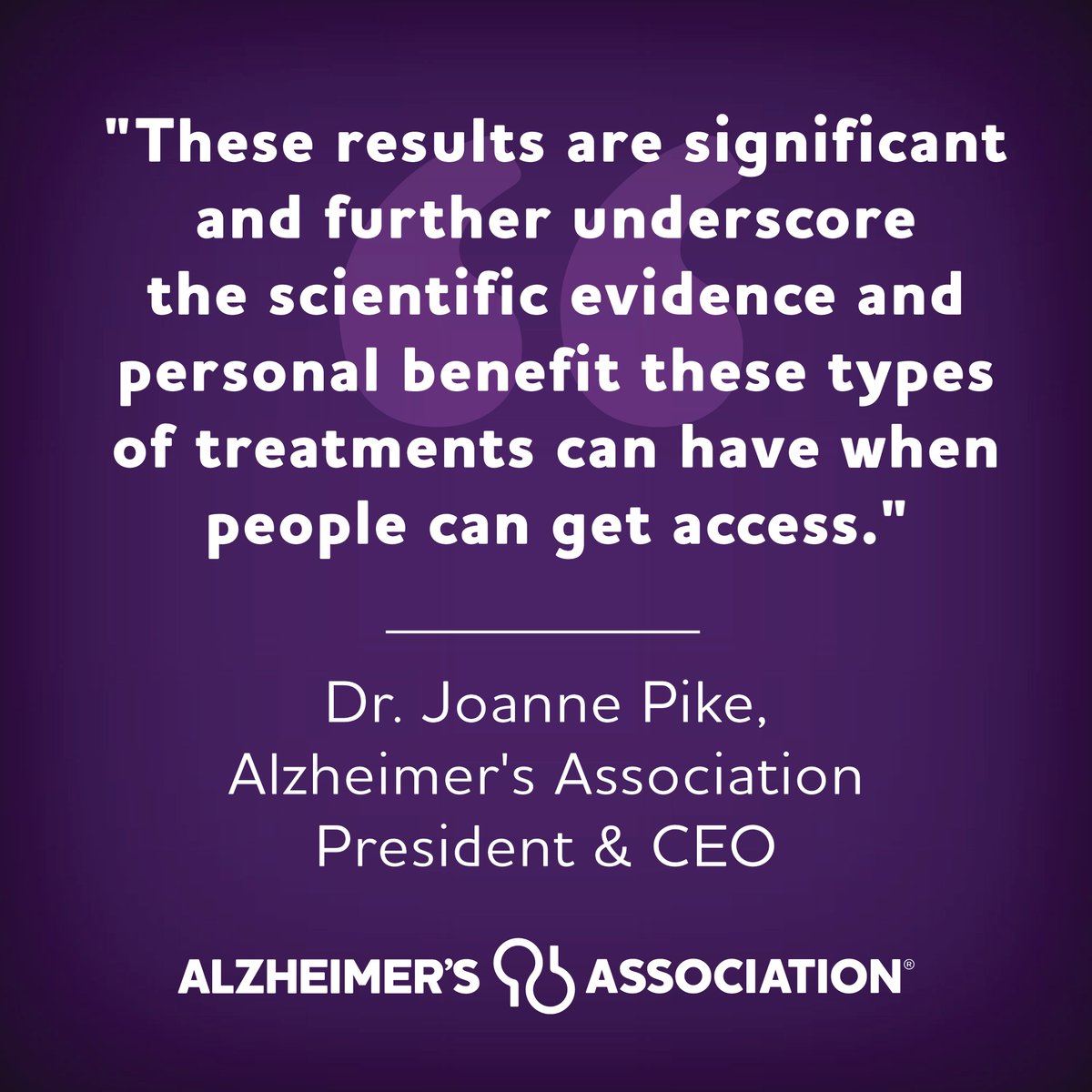 People living with early Alzheimer’s have reason to hope. Data suggests donanemab, if approved, could join other FDA-approved drugs in its class in giving families #MoreTime. <a href="/CMSGov/">CMSGov</a>, give us #AccessNow to these reasonable and necessary treatments.
