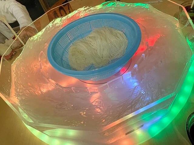 気分もアガル！？こどもの日にぴったりなパリピそうめん流しが鹿児島にあった！