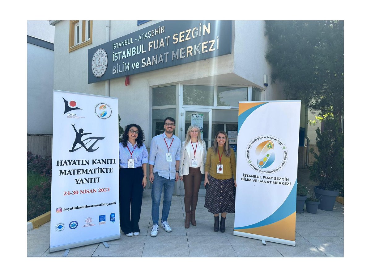 sezer_arbag's tweet photo. TÜBİTAK Matematik yılı özel çağrısı kapsamında desteklenen “Hayatın Kanıtı Matematikte Yanıtı” isimli projeyi tamamlamanın gururunu yaşıyorum. 
Matematikçi öğretim üyelerinin ve öğretmenlerin yanı sıra matematik yapmaktan sıkılmayan 30 öğrenci ile muazzam bir hafta geçirdik. https://t.co/3kLJLyDvKd