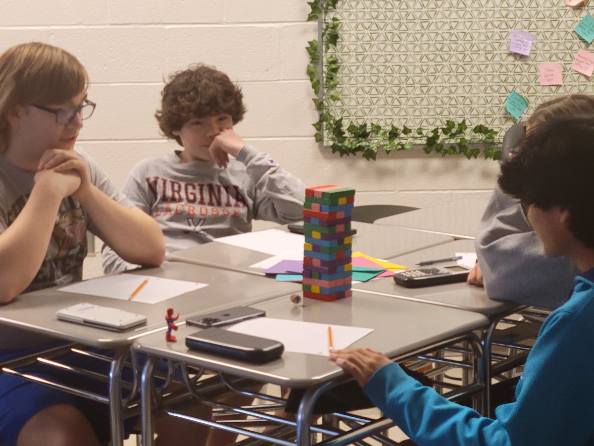 JimNLindblade's tweet image. Yesterday, Connect four. Today, Jenga. Algebra MCAP review in Mrs. Weiss's Algebra classes. Make it fun @ LHS. #Linganore Math #fcpsmath #mathwendi #ssislerfcpsmath #MichaelDillman
