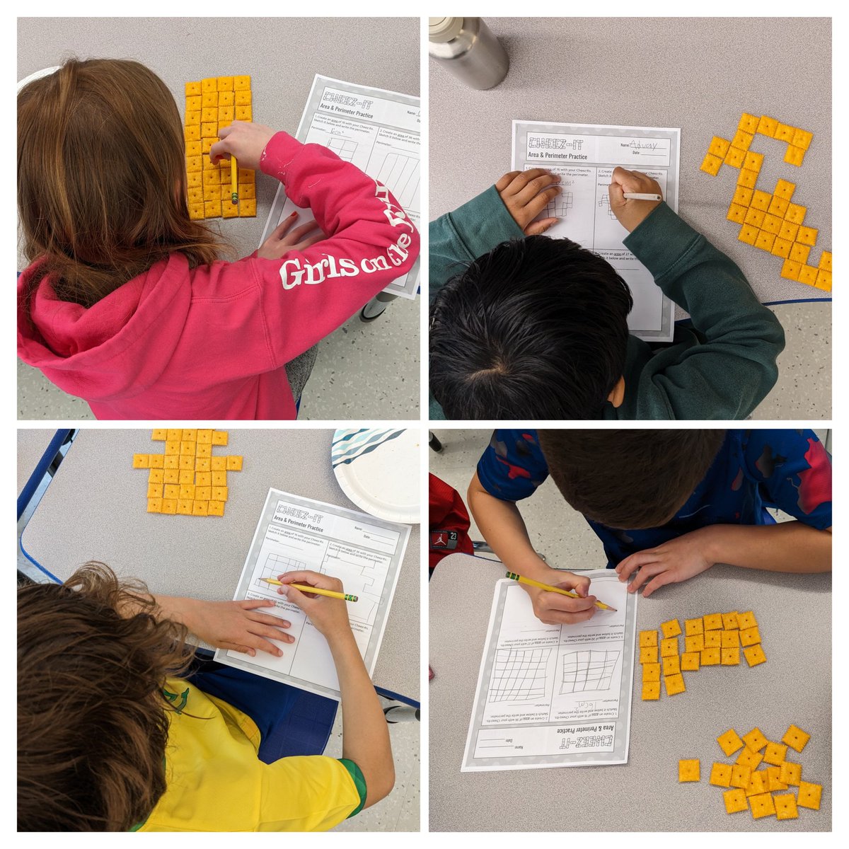 How can <a href="/cheezit/">CHEEZ-IT</a> help us practice area and perimeter? Let Team Brown show you how!! <a href="/Methacton/">Methacton Schools</a> <a href="/DrAaronRoberts1/">Dr. Aaron Roberts</a> <a href="/MethactonEA/">Methacton Teachers</a>