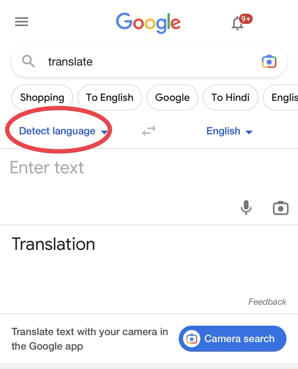 theladymotara's tweet photo. May we not be caught missing out on TL gists because we don’t understand a certain language😂
#OnGoogleSearch offers a useful feature called "Google Translate" that allows users translate text from various languages to English or any other language.
You no longer need a translator as you have this tool on your phone😌