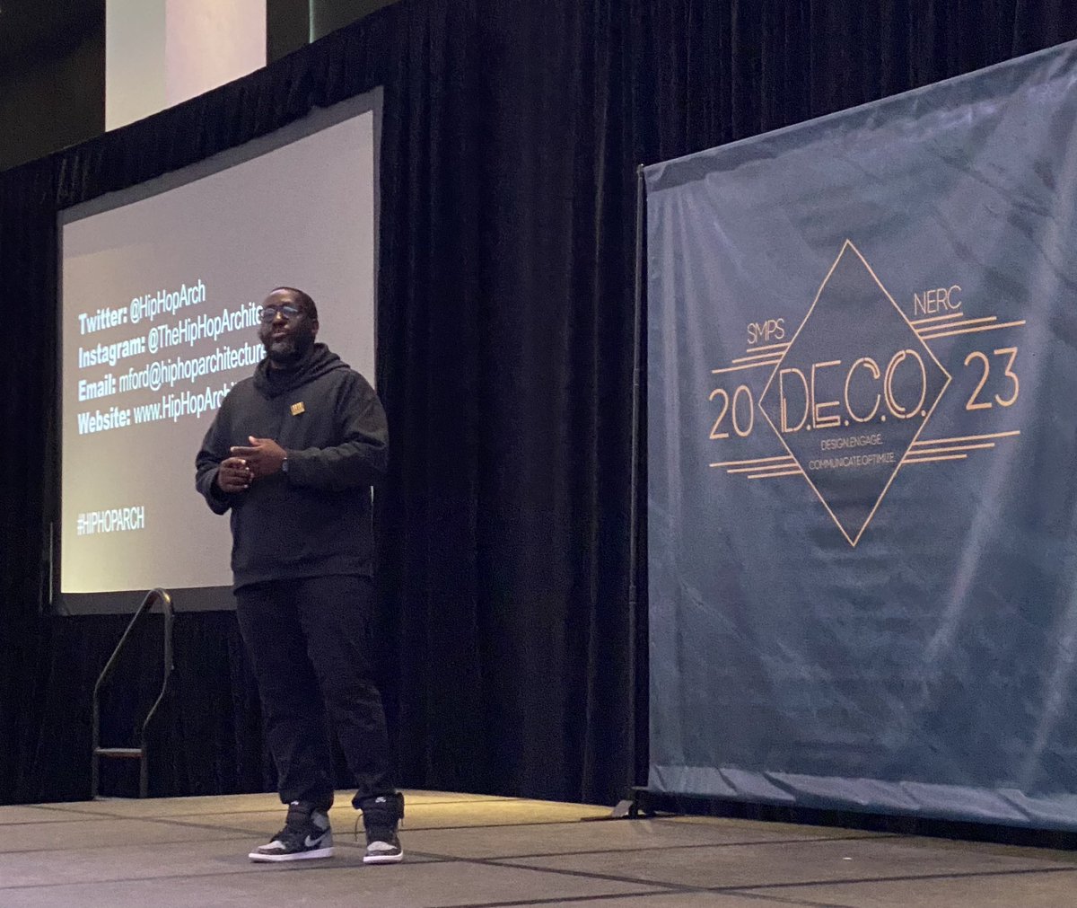 Katherine DeMercurio (@katcusack) on Twitter photo In Philly for <a href="/smpsNERC/">SMPS NERC</a>!
Enjoying Keynote <a href="/HipHopArch/">Michael Ford, AIA, NOMA</a> discussing hip hop’s influence on architecture. Moving session…be sure to check him out!
#yousayhesjustafriend #hiphoparch #deco2023 <a href="/Loews_Hotels/">Loews Hotels</a> @nathanwins2 <a href="/SMPSNewYork/">SMPS New York</a> In Philly for <a href="/smpsNERC/">SMPS NERC</a>!
Enjoying Keynote <a href="/HipHopArch/">Michael Ford, AIA, NOMA</a> discussing hip hop’s influence on architecture. Moving session…be sure to check him out!
#yousayhesjustafriend #hiphoparch #deco2023 <a href="/Loews_Hotels/">Loews Hotels</a> @nathanwins2 <a href="/SMPSNewYork/">SMPS New York</a>
