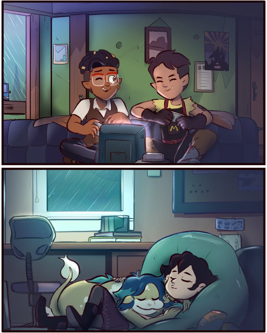MoringmarkMark's tweet photo. Rainy Day #TheOwlHouse #toh https://t.co/NholtMYCxN