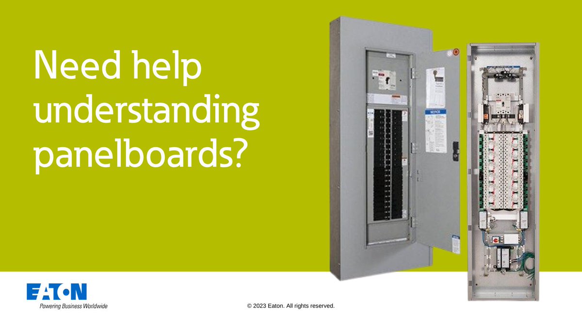 Do you know the difference between a panelboard, switchboard and load center? Check out the fundamentals of panelboards to discover which <a href="/eatoncorp/">Eaton</a> solution best fits your project's needs ow.ly/CoVT104FK9A