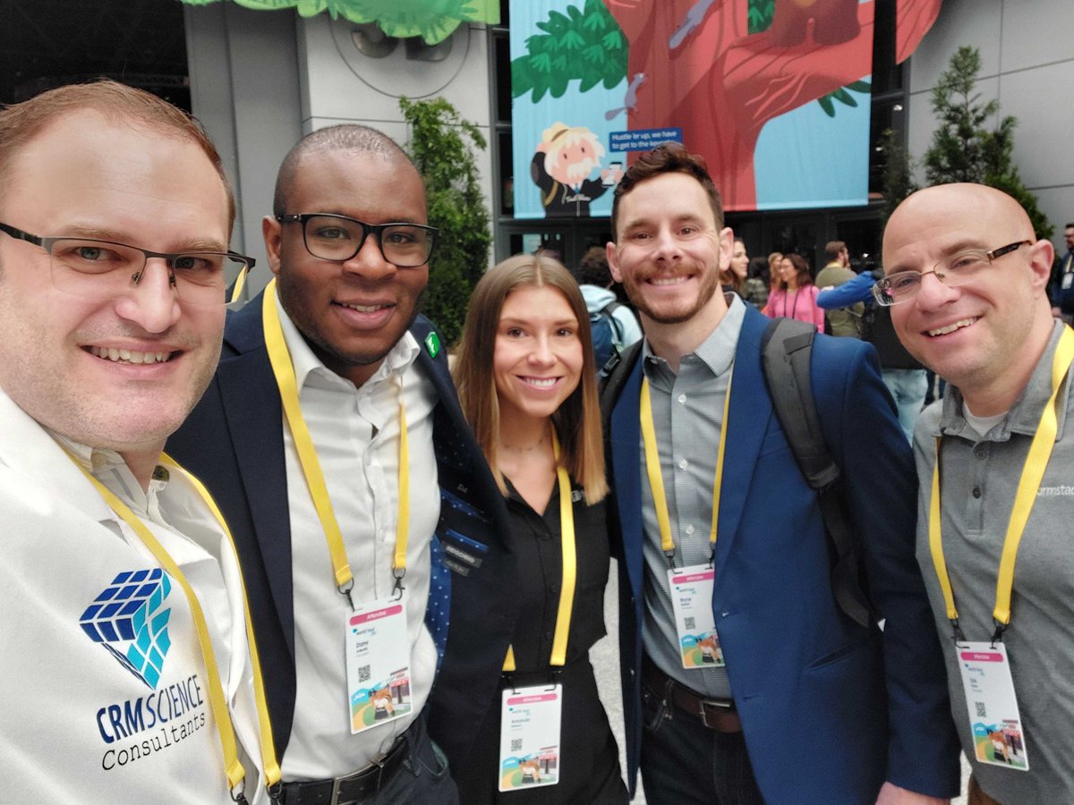 CRMScience's tweet image. 🌎Salesforce World Tour NYC | 2023
👀Spotted some familiar faces at #SalesforceWorldTour today! Great to catch up with our valued partners at #Formstack.🌟
#Salesforce #SWT2023 #SalesforceNYC