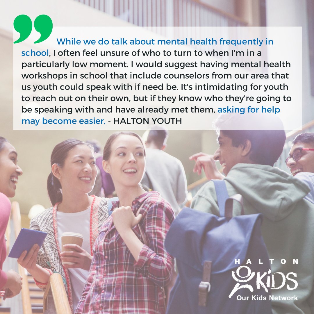 ROCKreachout's tweet photo. Are you playing your part in spreading the word about mental health? Halton youth have expressed their thoughts! #CMHW2023 #MHWeek2023 #LetsTalk #BreakTheStigma #TogetherForMentalHealth #MentalHealthWeek #GetReal #EndTheStigma #MentalHealthMatters @OurKidsNetwork https://t.co/OCzIGI6SRR