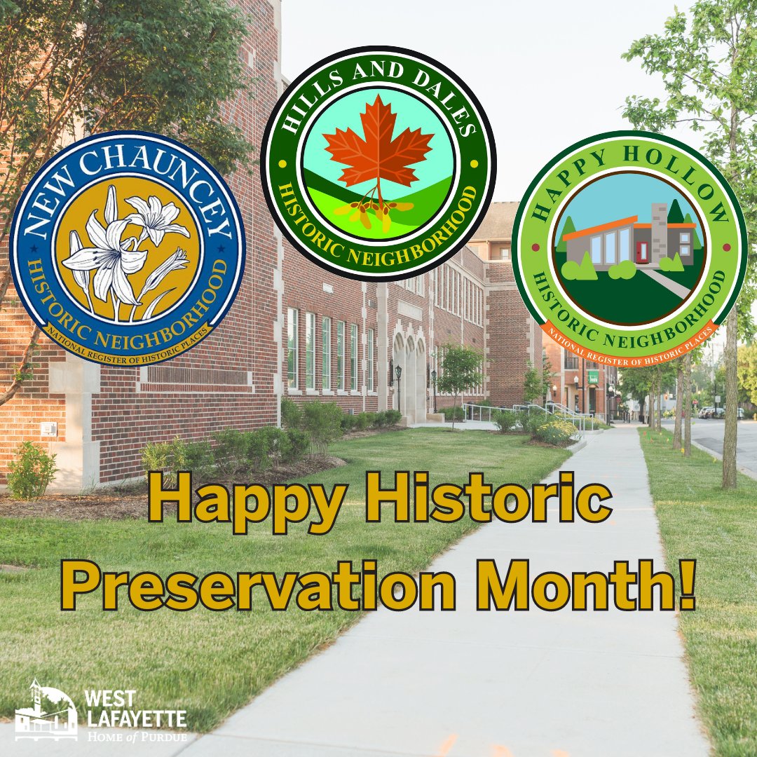 This #HistoricPreservationMonth, we are taking a walk down memory lane and celebrating our community’s history! Stay tuned for more! Did you know that WL is home to three historic neighborhoods? @newchauncey, Hills and Dales, and Happy Hollow!