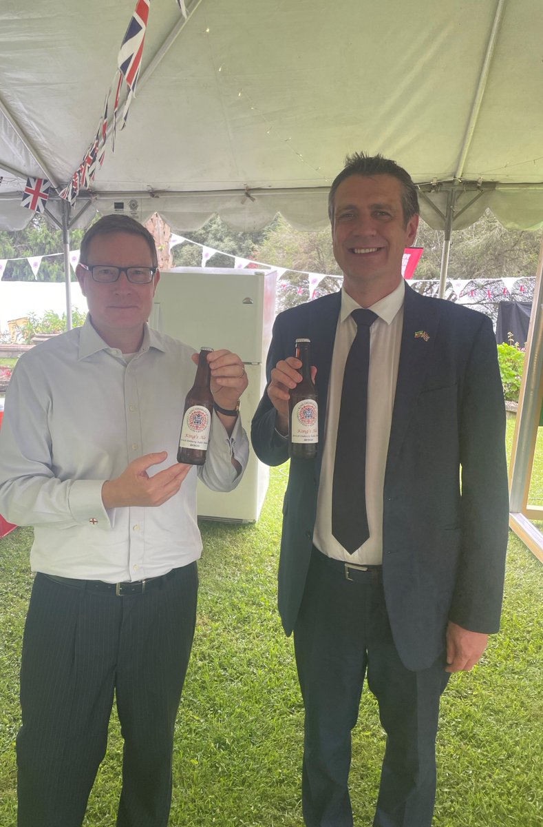 UKinEthiopia's tweet image. In honour of HRH King Charles III’s passion for the environment, our celebration of his #Coronation was all about sustainability, with zero plastic, a sustainable Anglo-Ethiopian fashion show, and wild flower planting.

Huge thanks to our guests &amp;amp; sponsors who made it so special.