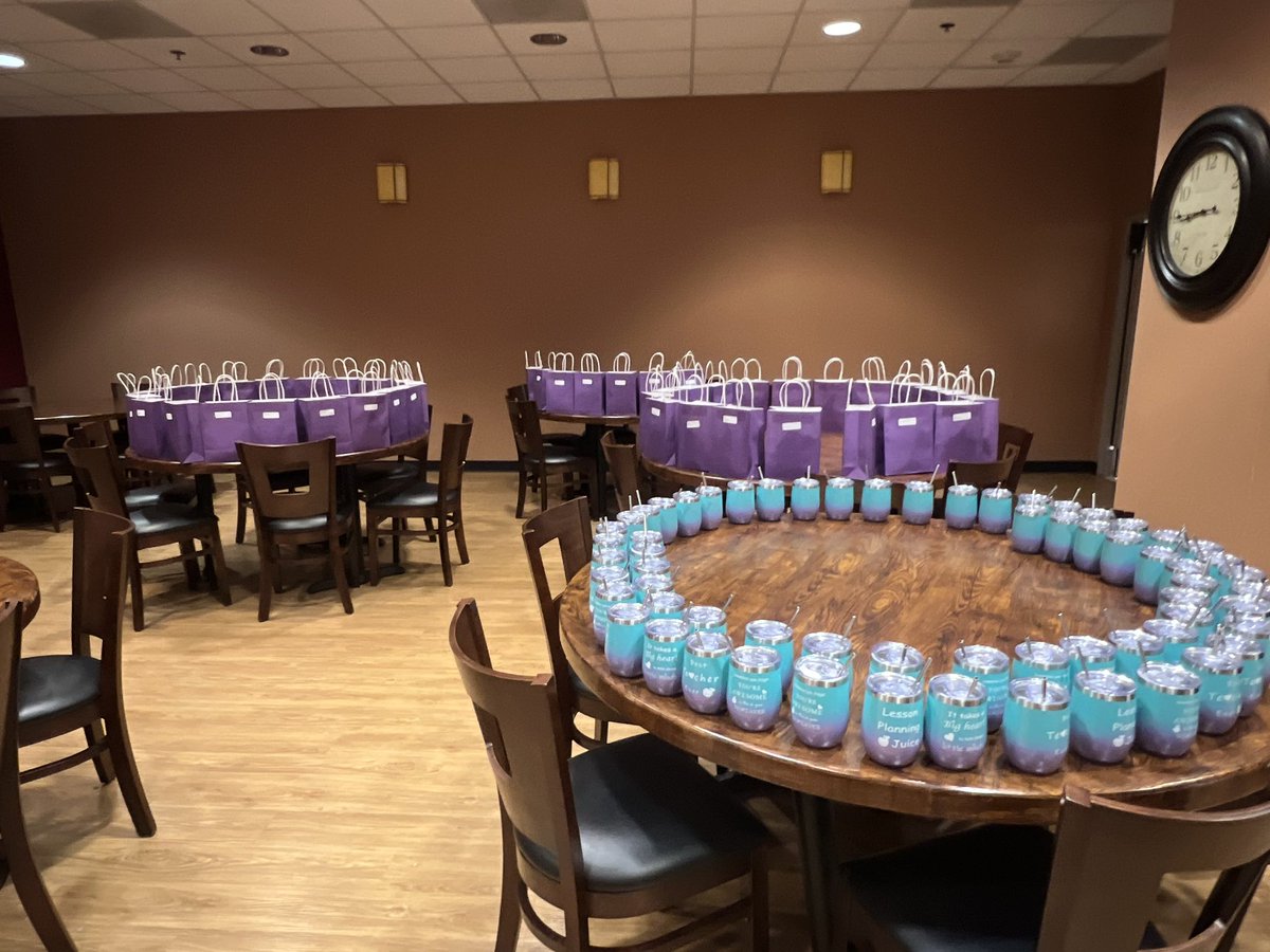 RCA Teacher Appreciation Week has been filled with goodies, swag, and treats!