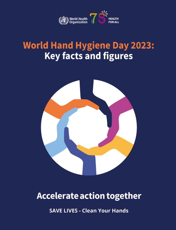Friday 5 May is World #HandHygiene Day 2023. Find out more about the <a href="/WHO/">World Health Organization (WHO)</a> key facts &amp; figures ➡️ bit.ly/3oUCkCb

#SaveLives #CleanYourHands #IPC #ActNow #Facts #Figures #LearnMore