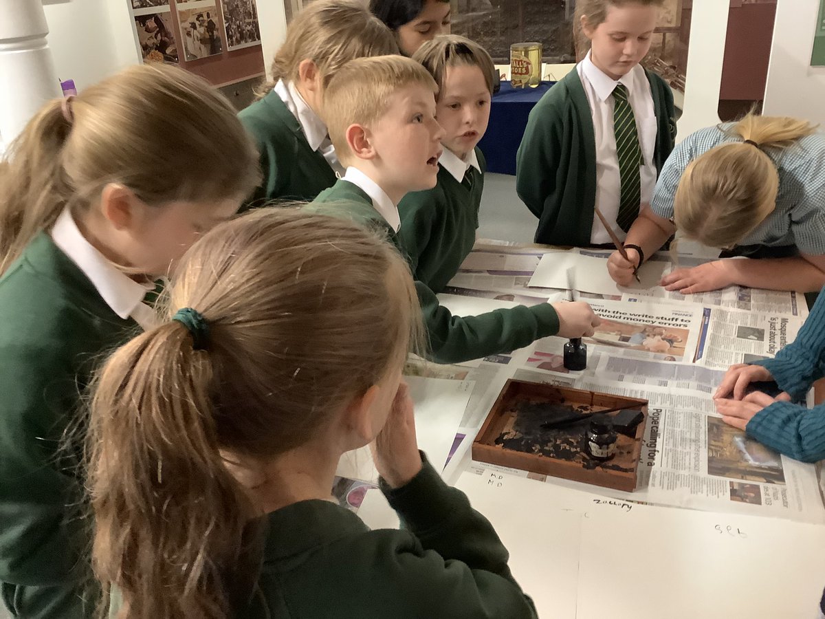 pp_accrington's tweet image. A trip on the train and a wonderful day of learning about local history at @BlackburnMuseum #class14