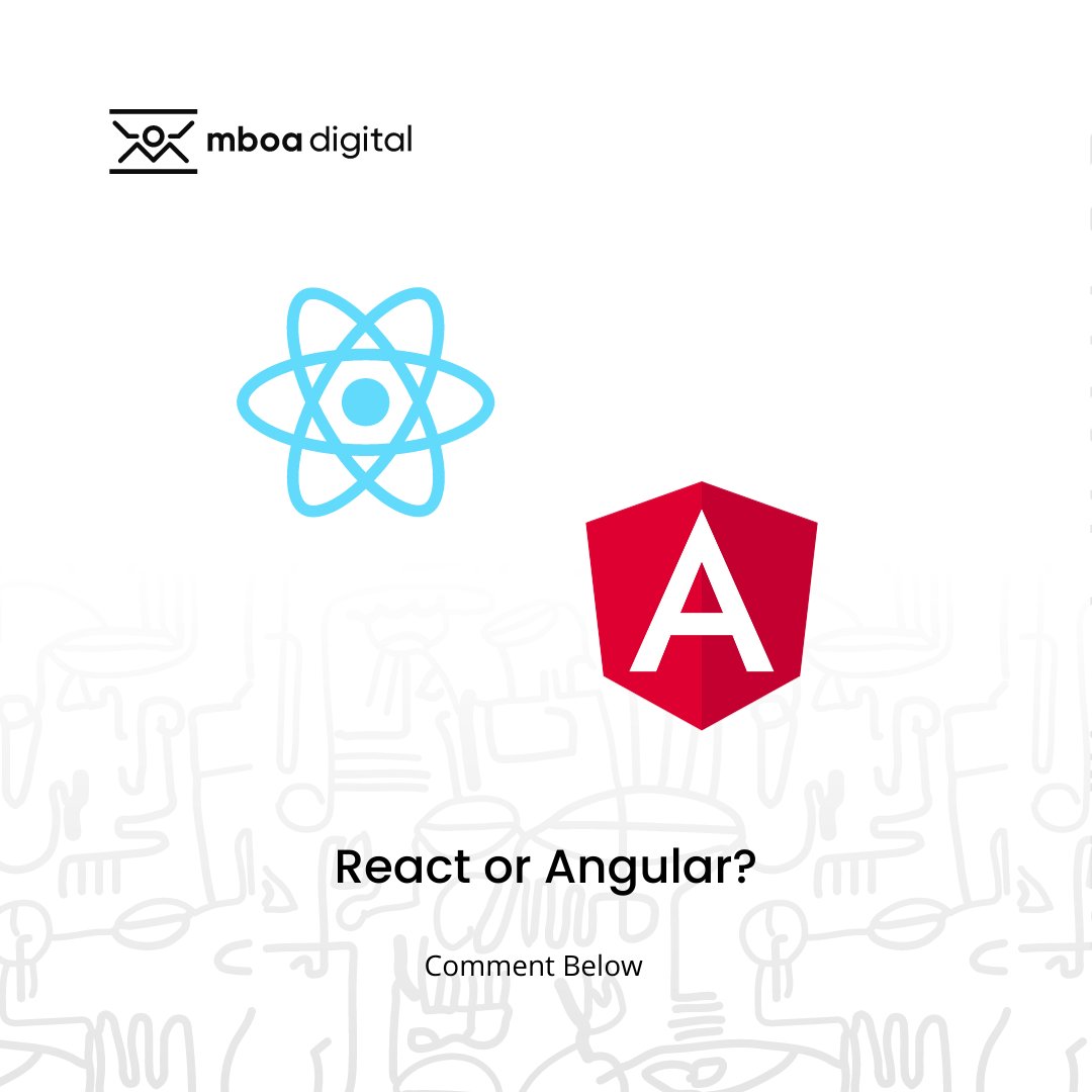mboadigital's tweet image. React or Angular? Which front-end framework do you prefer and why? Share your thoughts in the comments! #ReactOrAngular #FrontEndDebate