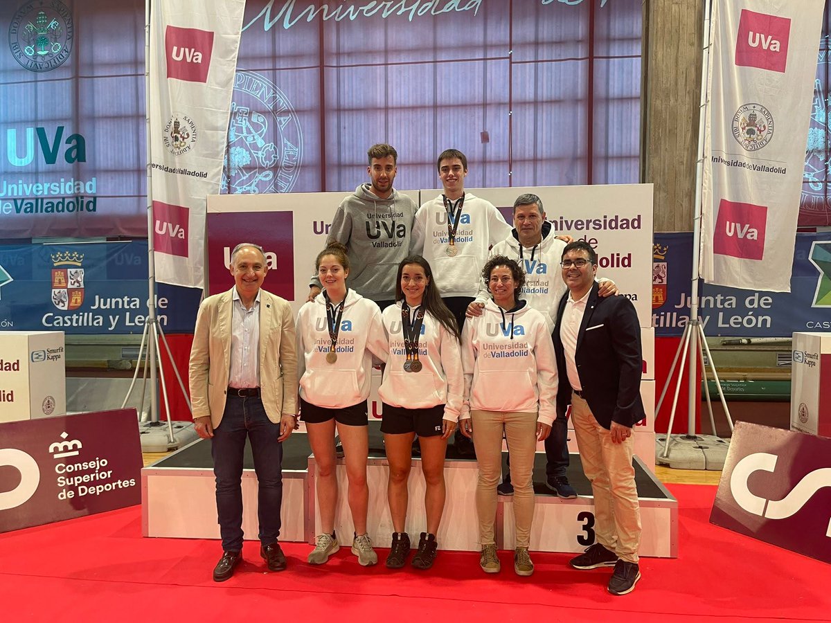 Crónica resumen de la participación en bádminton del Campeonato de España Universitario: bit.ly/42mKfa3 <a href="/UVa_es/">Gabinete de Comunicación Universidad de Valladolid</a> @Fuentelamora #UVa_es #UVaDeporte