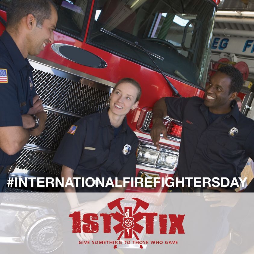 1stTix's tweet image. Today on International Firefighters' Day, we thank the men and women who have courageously served and sacrificed for their communities. We want to know your story - why did you choose to become a firefighter? #firelife #firerescue #firefighters #volunteerfirefighter