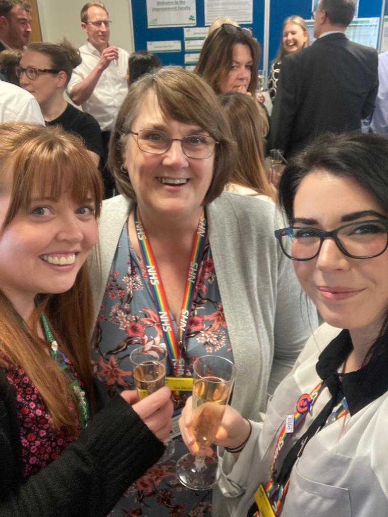 Popped in for the grand opening of the new Improvement Faculty for #TeamSFH 🎉🥂 @LAWeb93