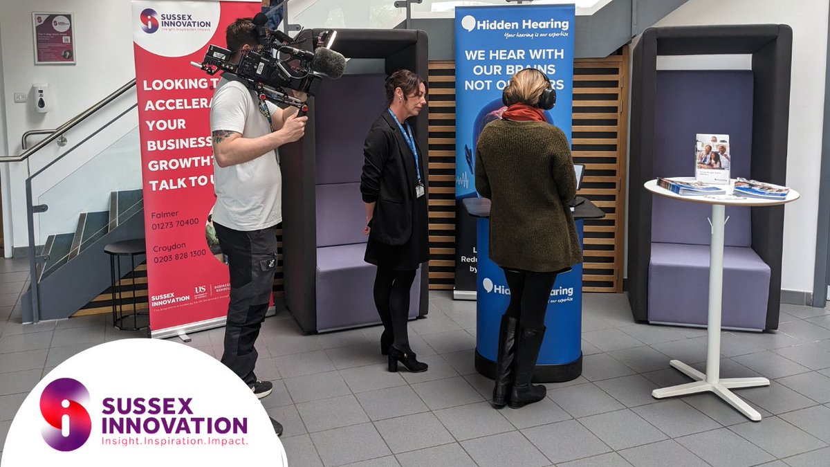 @HiddenHearingUK were at our Falmer Centre today, filming a segment with our members @SplashBI as part of their #LoveYourEars campaign. 

If you'd like to know more about how to protect your hearing at work, download their free guide here⬇️ ow.ly/EvFg50OfNcM