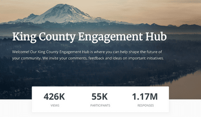 Public_Input's tweet photo. See how @KingCountyWA used @Public_Input to meet the diverse language needs of their residents to inform a plan to protect public health.  https://t.co/6hIZC3XRiJ  #county #communityengagement #DEI #language #accessibility https://t.co/paI8DMydKT