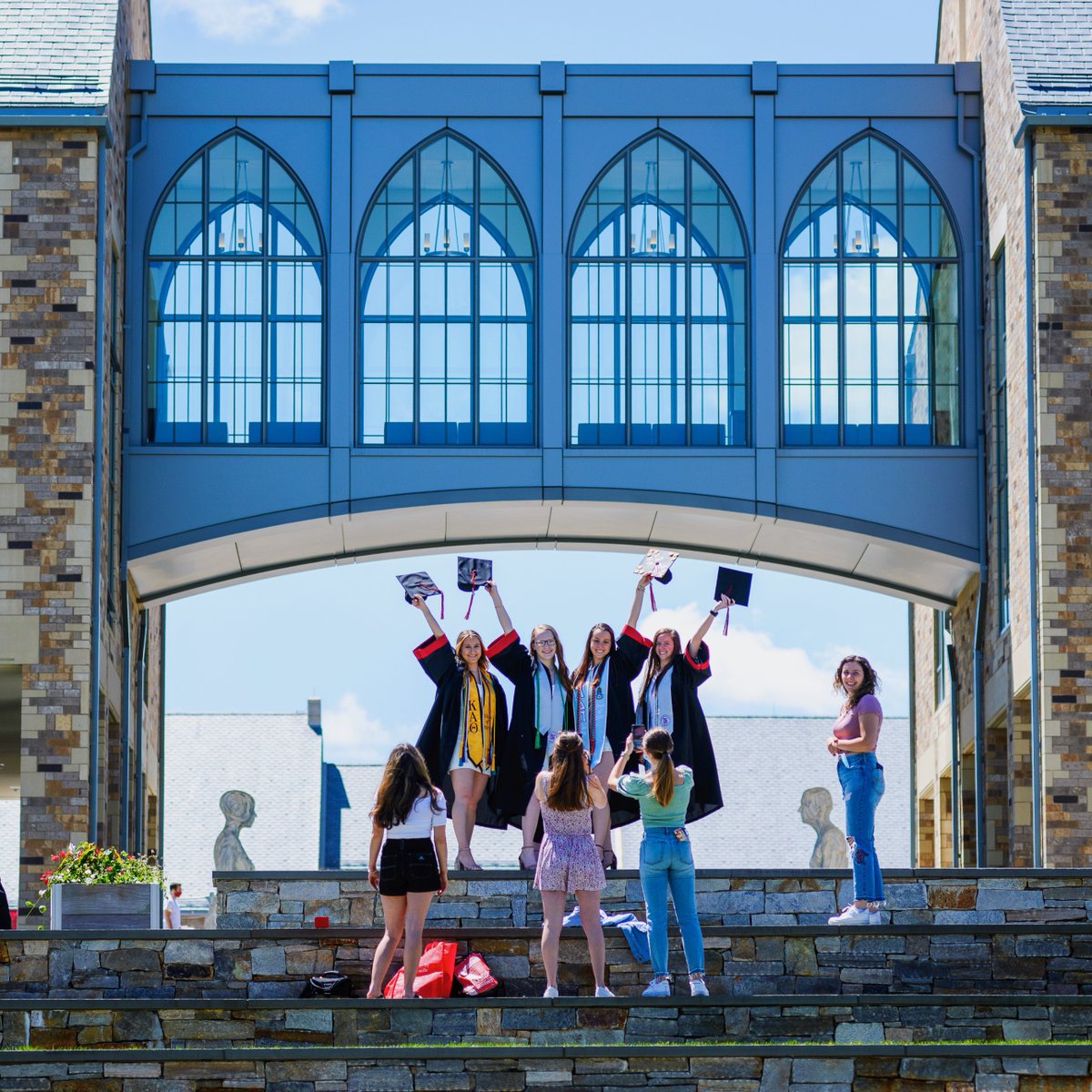 sacredheartuniv's tweet photo. Caps Up! π
Where are your favorite spots on campus to take #GradSHUation pics?
#WeAreSHU https://t.co/qT3LoH3XUP