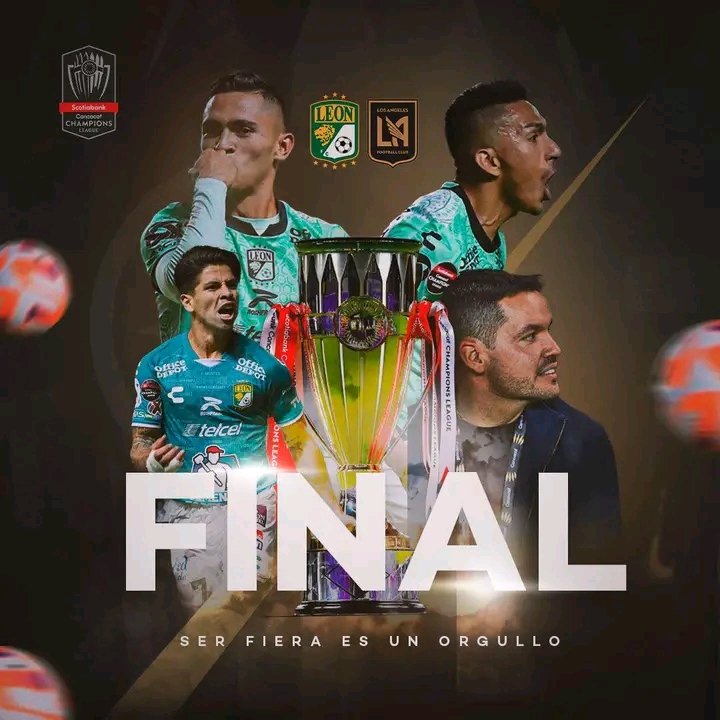 LEÓN ES FINALISTA | #SCCL23 😎⚽🏟️🦁

Con un golazo de Ambríz, Mena y Adonis Frías, el equipo de la Fiera derrotó 3-1, 4-3 en el global, a los Tigres en la semifinal de vuelta de la Liga de Campeones de la CONCACAF y avanzó a la Gran Final.

#SerFieraEsUnOrgullo   #LAFC