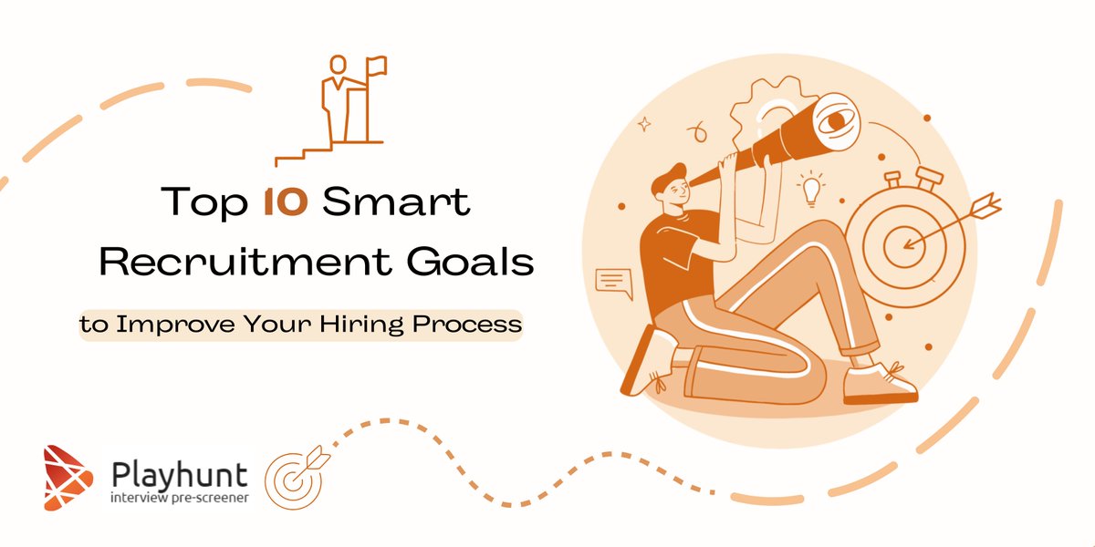 playhunt_io's tweet photo. 🎯 Setting and achieving recruitment goals can be challenging for recruiters, as it involves multiple factors and variables that are often beyond their control.

Boost your skills💪🏼 by learning about the right smart goals for effective recruiting here: https://t.co/Kb06WswgZb https://t.co/8TMJbJLnRh