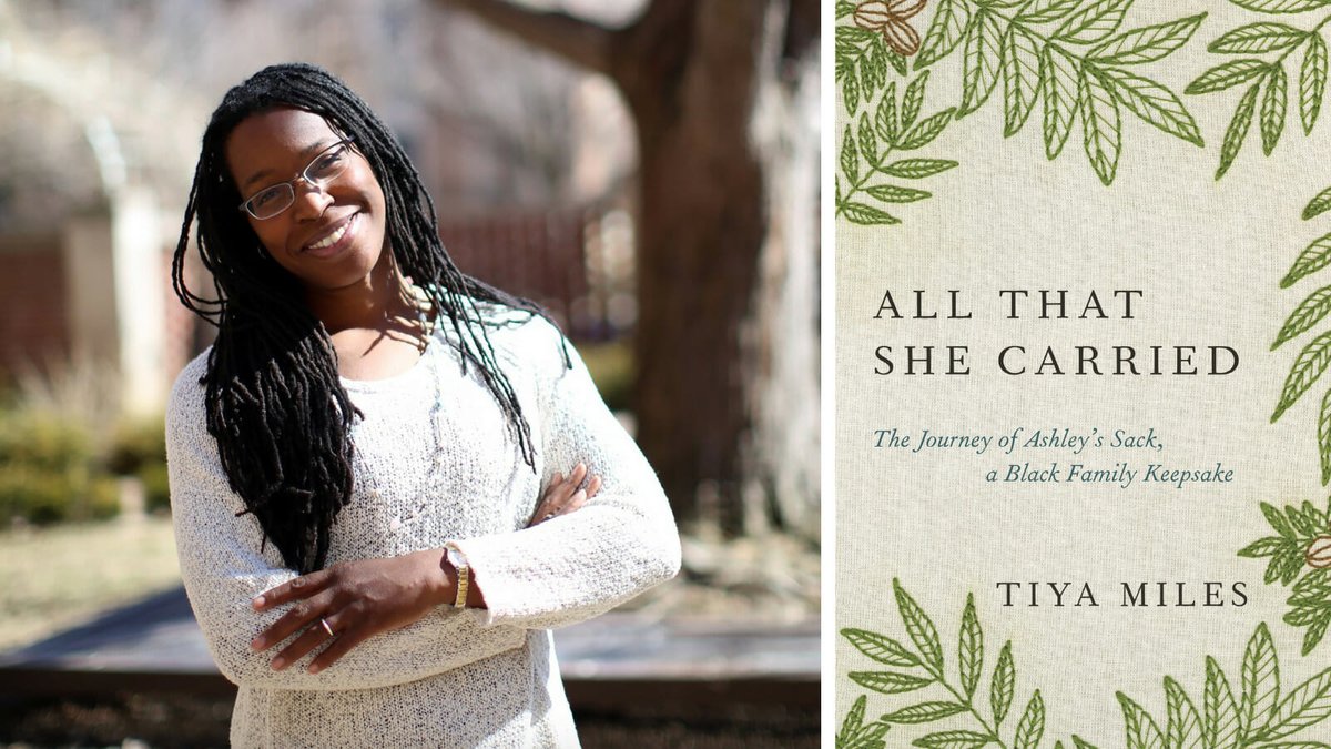 Congrats to #NEHPublicScholar @TiyaMilesTAM, author of the #NEHgrant-funded #NBAwards-winning book ALL THAT SHE CARRIED, on your recent induction as a member of @americanacad.

Read an excerpt from Miles’s book at @humanitiesmag: bit.ly/2WaxbrF