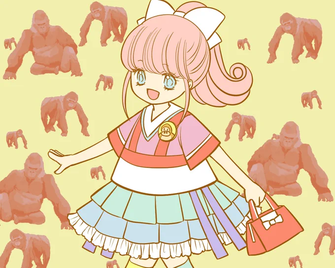 「ゴリラはニシゴリラとヒガシゴリラの2種がいる少年隊じゃんと思ったらやる気が芽生えた」ブログ書きました  生物学の学習退屈だったのですがゴリラ属に少年隊を見つけ、この勝手な関連付けにより理解度が進みありがたく使わせて貰う   #ゴリラ #勉強 #漫画 #イラスト