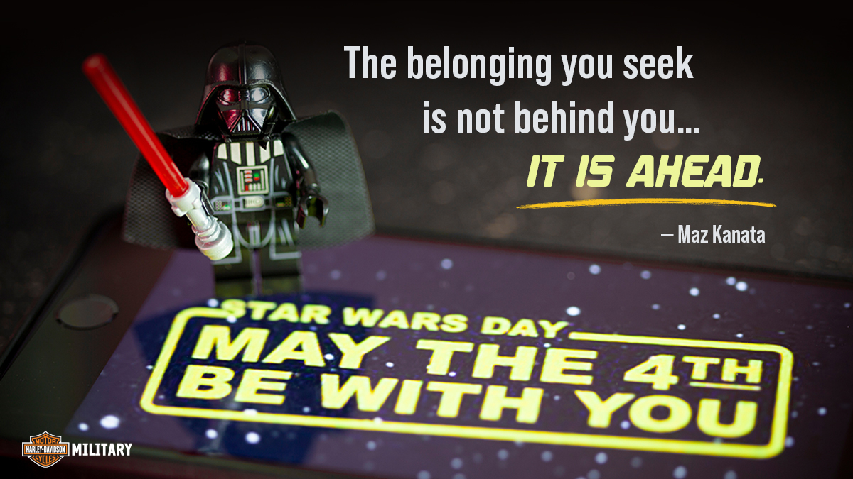 It’s Star Wars Day... So, bring big Wookie energy today! May the 4th be with you.

#starwarsday #MayThe4thBeWithYou #harleydavidson #harleymerch