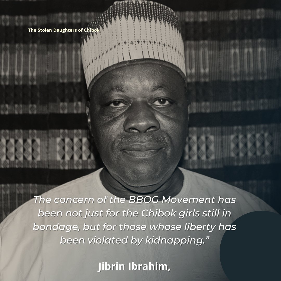 aisha_oyebode's tweet image. Thank you, @JibrinIbrahim17 , for your unwavering commitment to the #BringBackOurGirls campaign.

Your work is a testament to the power of individuals to inspire change. 

#ChibokGirls #BBOG #Nigeria #HumanRights #EducationForAll #Hope