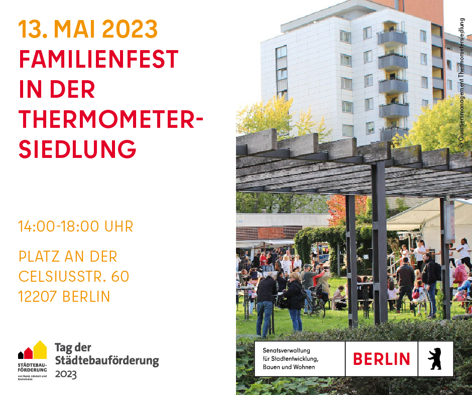 SenStadtBerlin's tweet photo. 13.Mai 2023 #DeinKiezDeinTag: Ideenworkshops, Nachbarschaftsfeste, Baustellen-Begehungen oder eine Audio-Tour: Der #TagderStädtebauförderung hält viele Programmhighlights für Sie bereit. Ein paar Vorschläge aus den unterschiedlichen Kiezen. #WirImQuartier
https://t.co/nAPLoj4AL6 https://t.co/RiEiE6v6wq