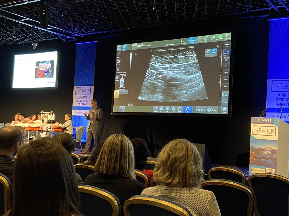 BucksUSGRA's tweet image. Femoral nerve and adductor canal blocks with @athmathottungal and @jeffgadsden 

Brilliant to hear from experts but also to learn how #DukeRAP residents manage pain out-of-hours #RAUK23