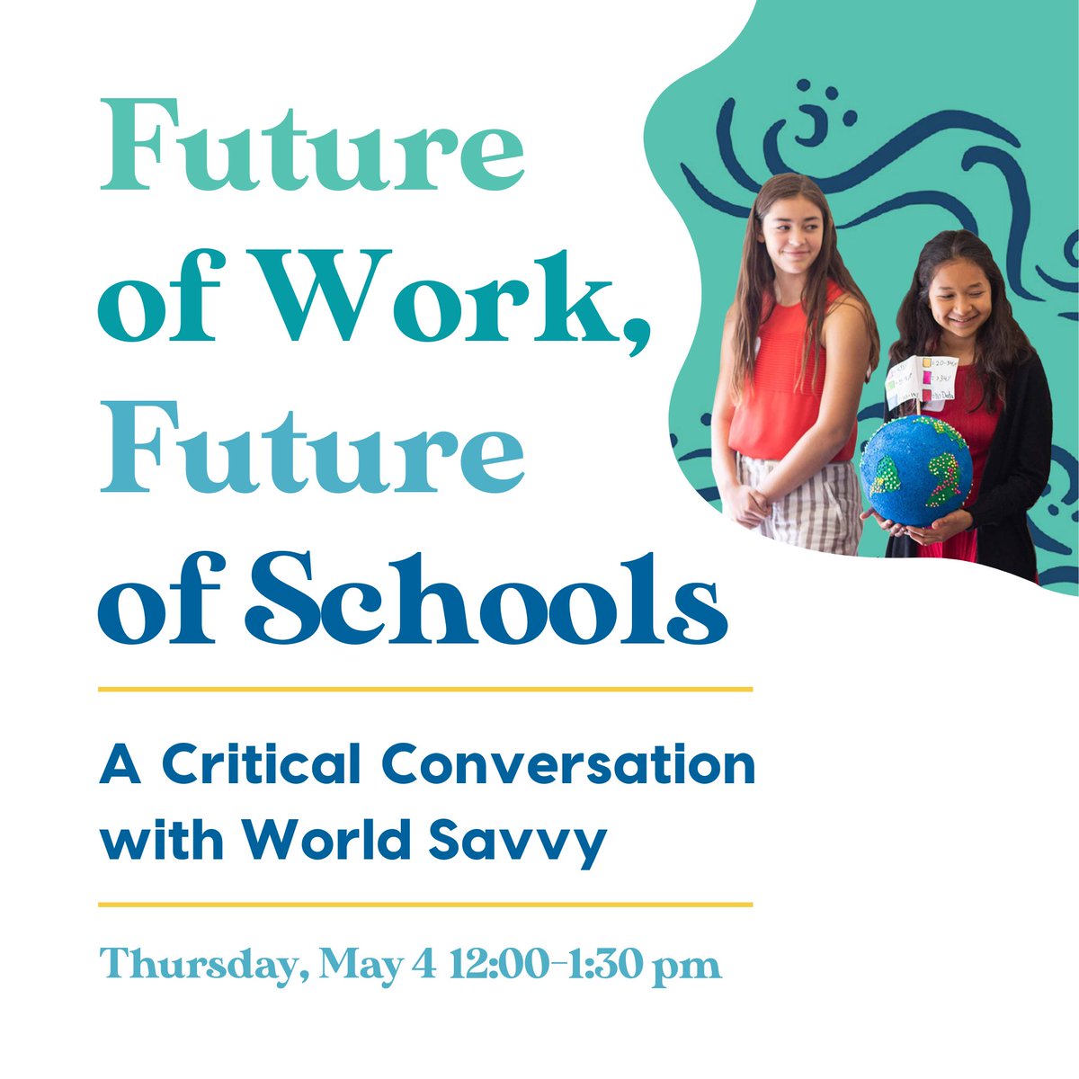 Dana Mortenson (@dlcmsavvy) on Twitter photo I'm looking forward to being on a panel with esteemed thought leaders @TomFriedman <a href="/HamseWarfa/">Hamse Warfa</a> today at <a href="/WorldSavvy/">World Savvy</a>'s Future of Work, Future of Schools event. We will discuss the future of workforce development and unpack what that means for K-12 education. #FutureReadySchools I'm looking forward to being on a panel with esteemed thought leaders @TomFriedman <a href="/HamseWarfa/">Hamse Warfa</a> today at <a href="/WorldSavvy/">World Savvy</a>'s Future of Work, Future of Schools event. We will discuss the future of workforce development and unpack what that means for K-12 education. #FutureReadySchools