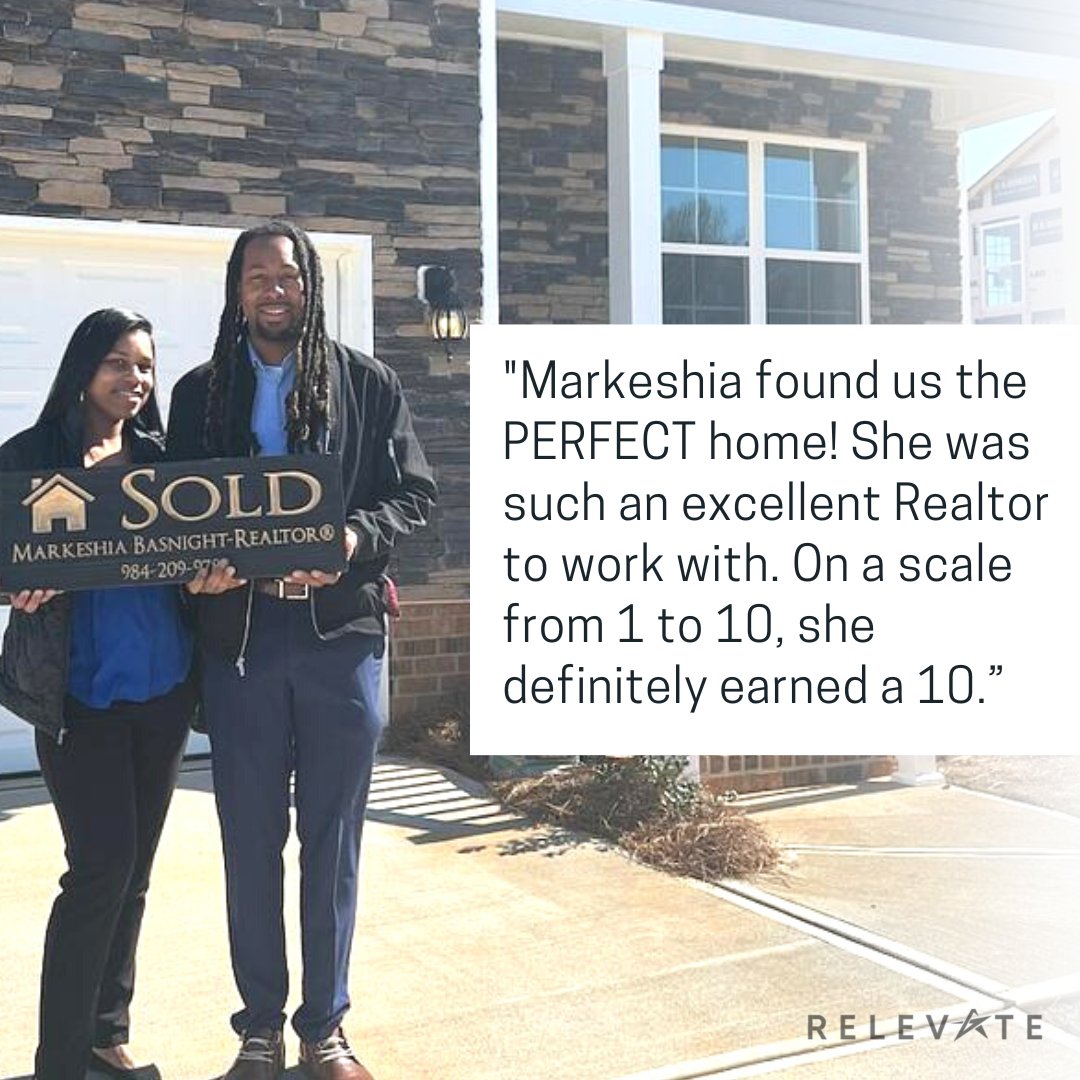 RelevateLife's tweet photo. To Buy or Sell with Markeshia Basnight, TEXT: 984.209.9782

#raleighrealestate #raleighnc  #raleigh #realestate#trianglerealestate #ncrealestate https://t.co/WjRUcTMd9A
