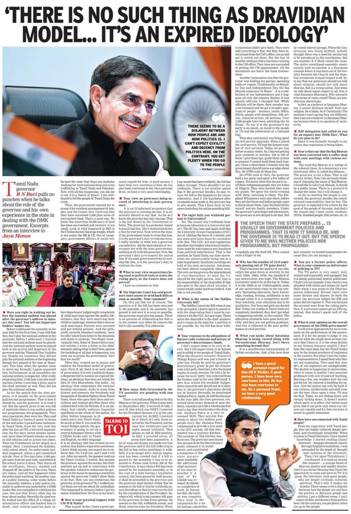 khushsundar's tweet photo. The CM and council of ministers keep coming out with a new definition of the Dravidian model every other day, but the governor has simply written it off as an outdated model and an expired ideology. Looks like CM @mkstalin is having a tough time trying to stay relevant! https://t.co/MlaQHNKt11