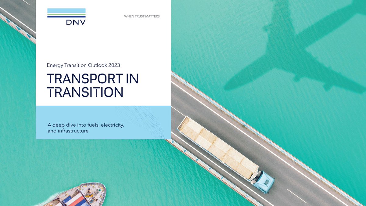 Decarbonizing transport is ultimately a fuel challenge.

Our new <a href="/DNV_Group/">DNV</a> Transport in Transition report is a fuel-centric forecast of the transition of road, air, and sea transport in the coming decades.

Read the report here ➡️ dnv.com/eto/transport