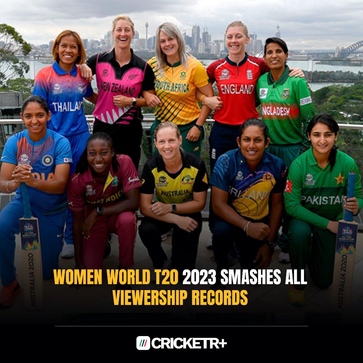 Fans of women's cricket showed up in force for the T20 World Cup 2023, shattering prior viewership records by a whopping 79%. ICC is thrilled with the growth and engagement of the sport and looks forward to even more success in the future

#CricketR #WomenInCricket #WT20WC