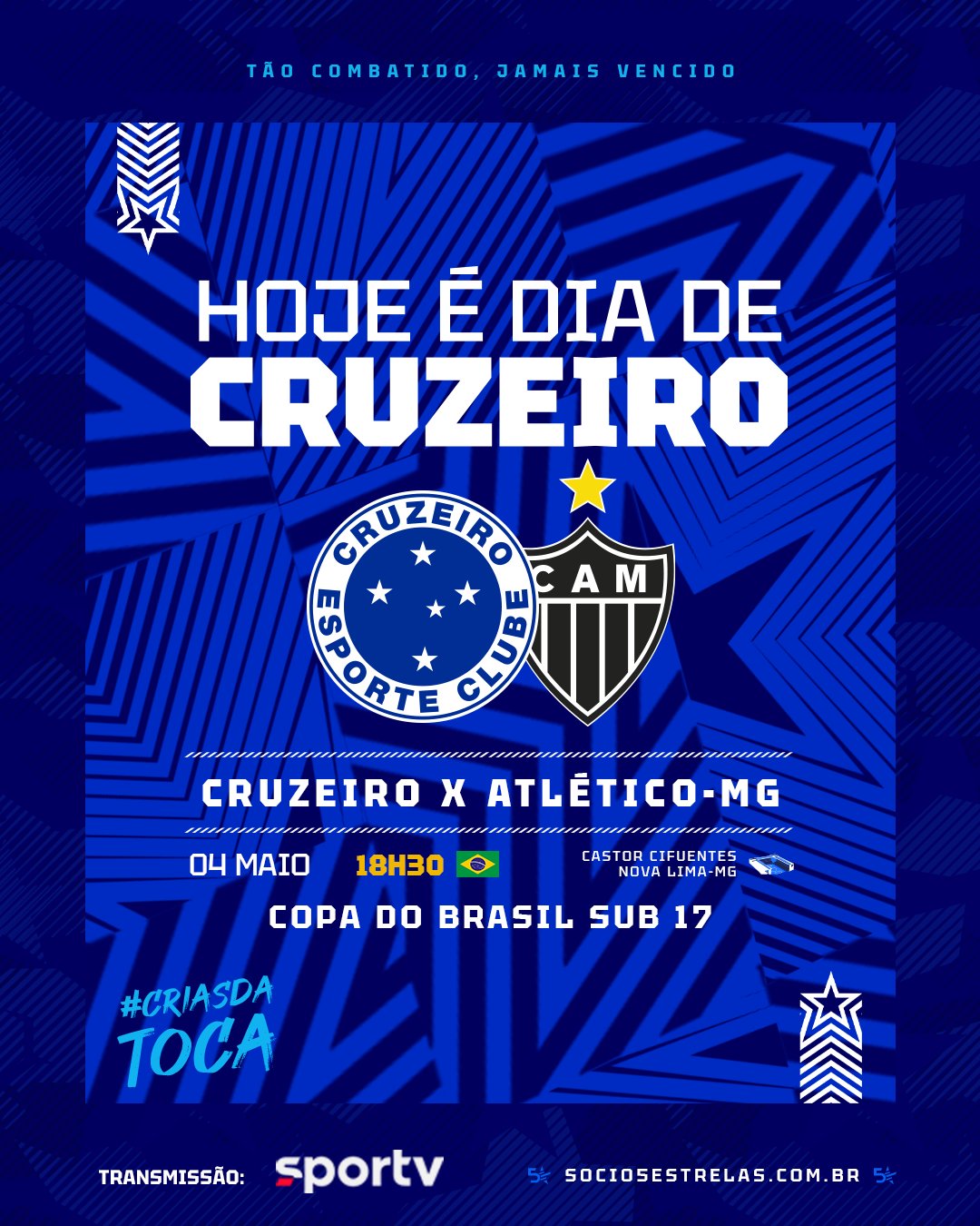 HOJE TEM GALO: ATLÉTICO X CRUZEIRO