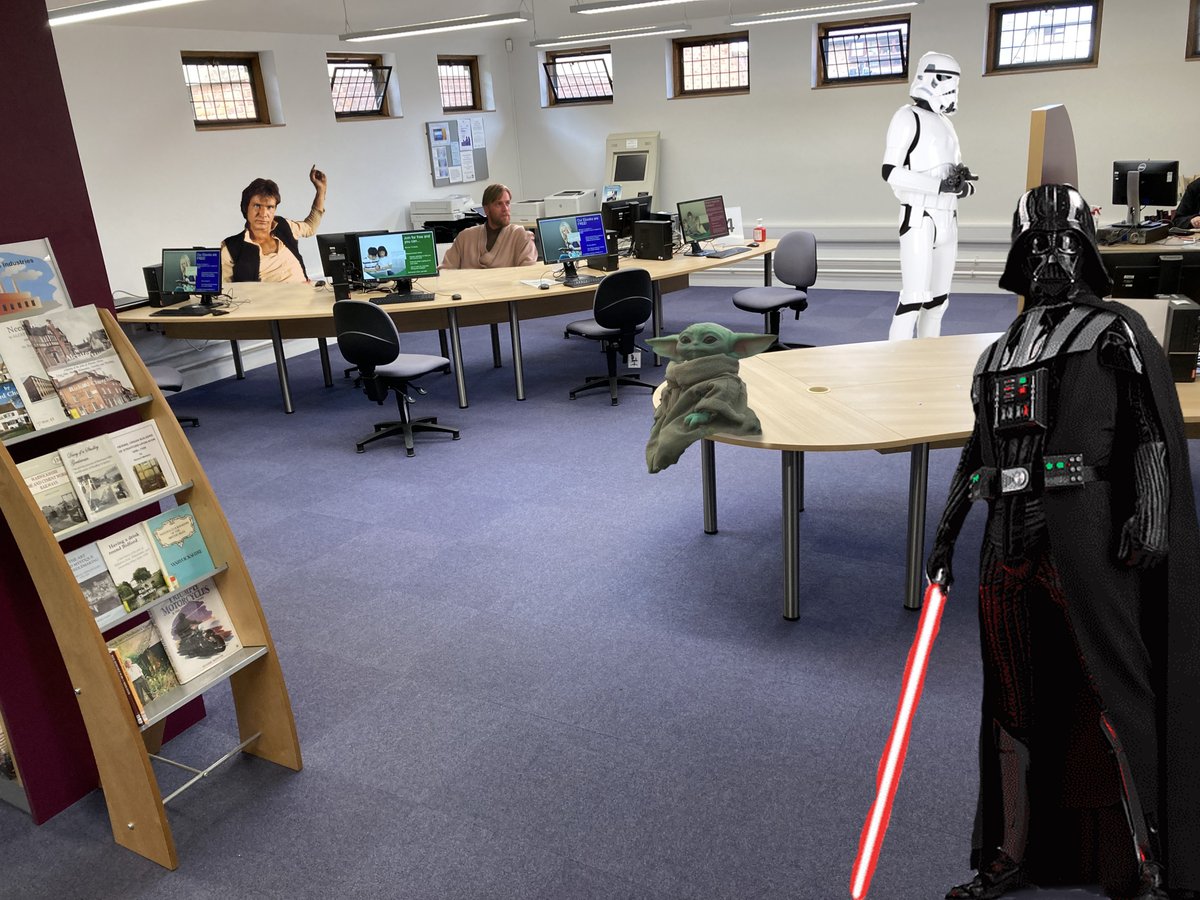 The Force is Strong in #StratfordLibrary Today! 

May the 4th be with you.

#StarWarsDay @ayubkhan786