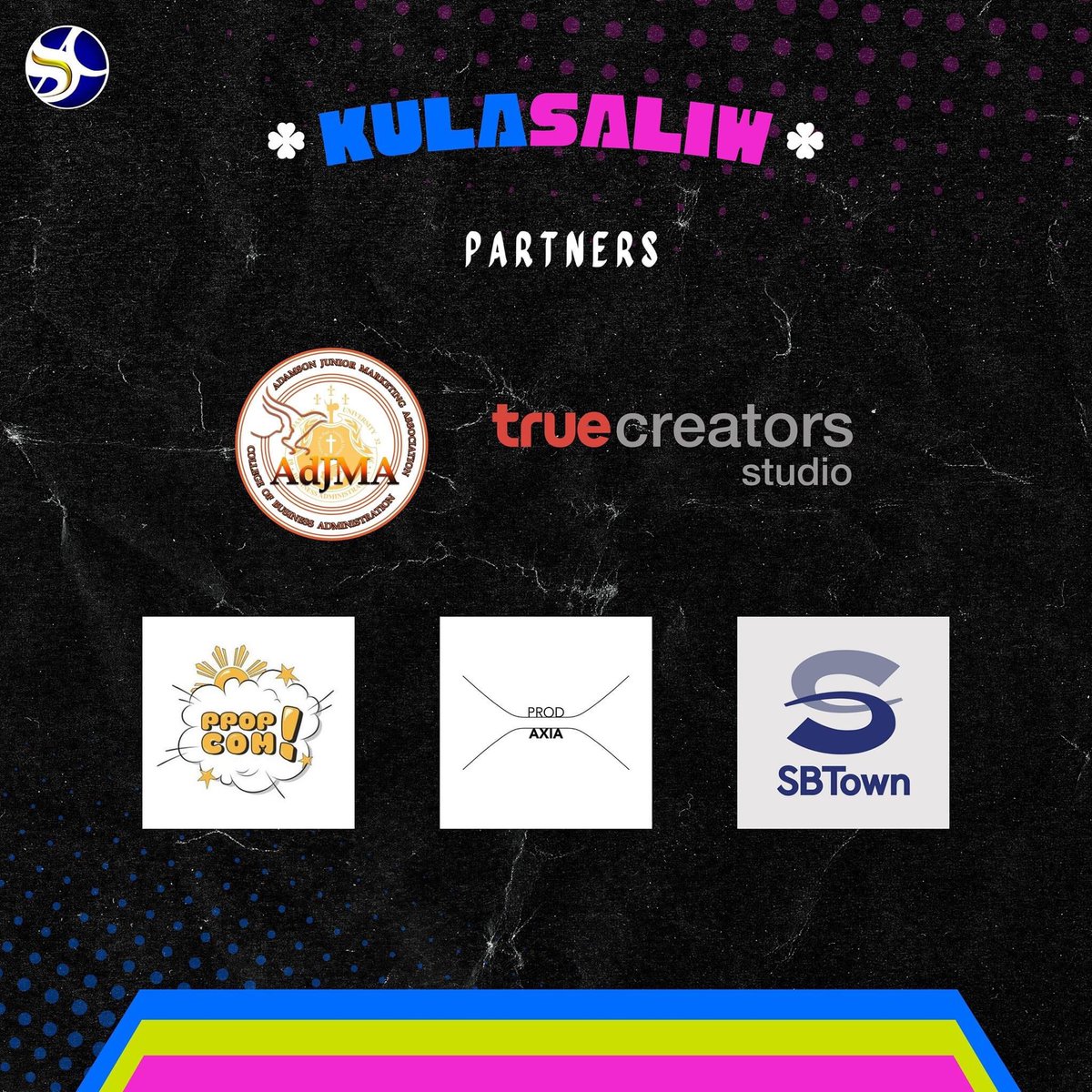 SSC_SC's tweet photo. MANONG‼️ Stop the vehicle! 📣🚌

Syempre, hindi natin sila ipapahuli! 🤩 Let's give a sweet spotlight to KULASALIW's media partners that show unending support in spreading the word of our event! 💙💖 https://t.co/yvZNBQw5MF